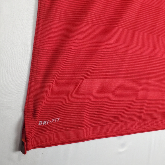 Tampa Bay Buccaneers Red NFL Men's Nike Dri-Fit Short Sleeve Polo Size Medium - Picture 6 of 15